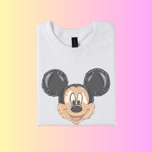 Inspired Magical Foil Balloon - Classic mouse Logo T-Shirt.