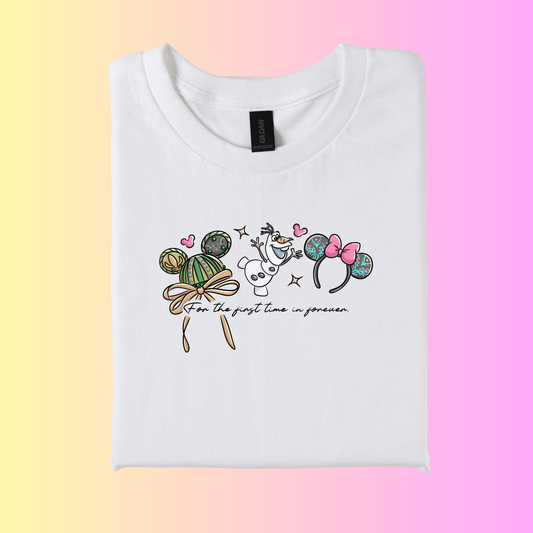 Magically Inspired Ice Princess sister ear Logo Tshirt