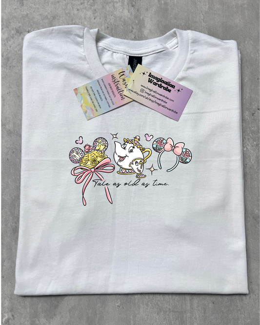 Enchanted Rose ear Logo T-Shirt.