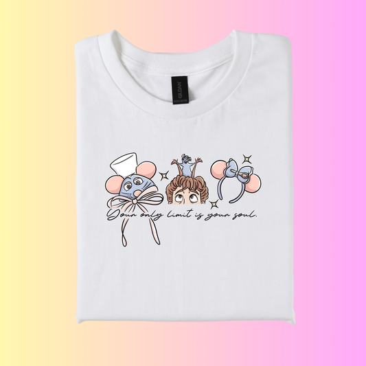 Inspired Magical Rat ear Logo T-Shirt.