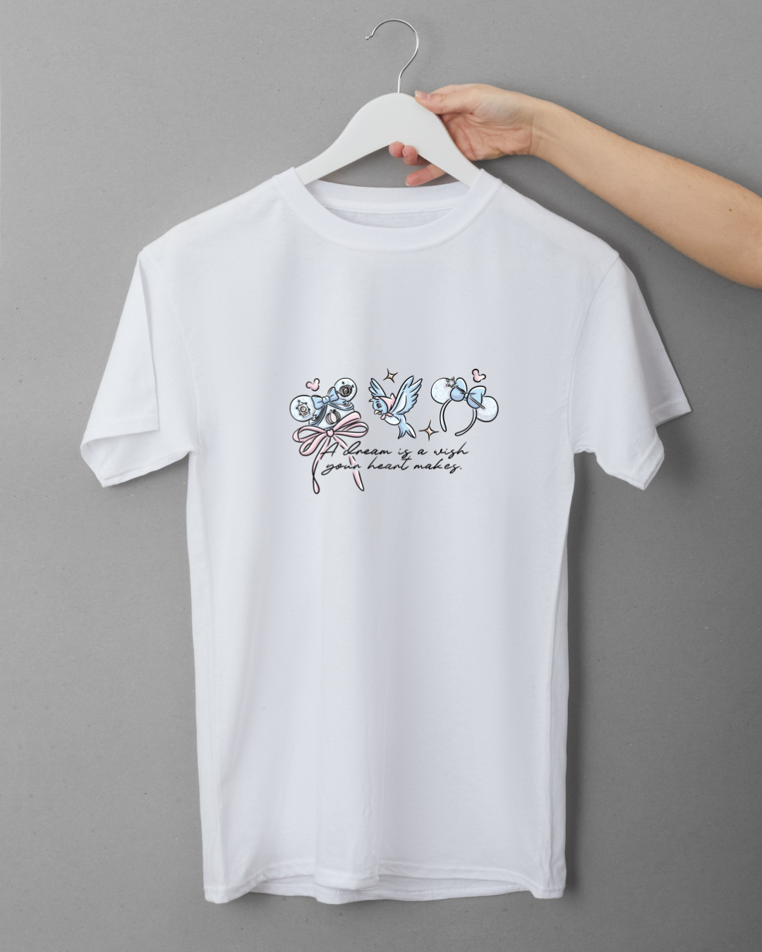 Glass Slipper ear Logo T-Shirt.
