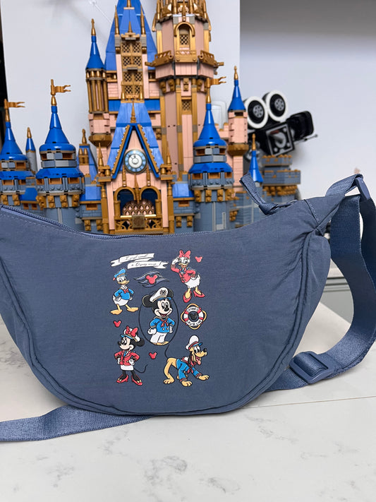 Magically inspired cruise blue padded bag