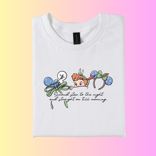 Magically Inspired Peter/ Fairy ear Logo Tshirt
