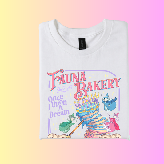 Inspired Faunas Bakery Logo T-Shirt.