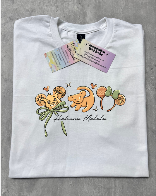 King of the Jungle ear Logo Tshirt