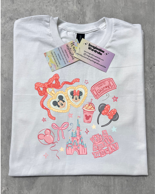 Inspired Magical World - Red Logo T-Shirt