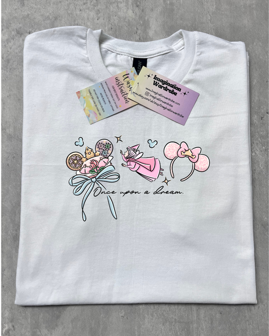 Sleeping Princess ears Logo T-Shirt