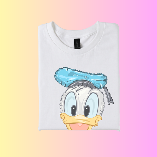 Inspired Magical Foil Balloon - Classic Duck Logo T-Shirt.