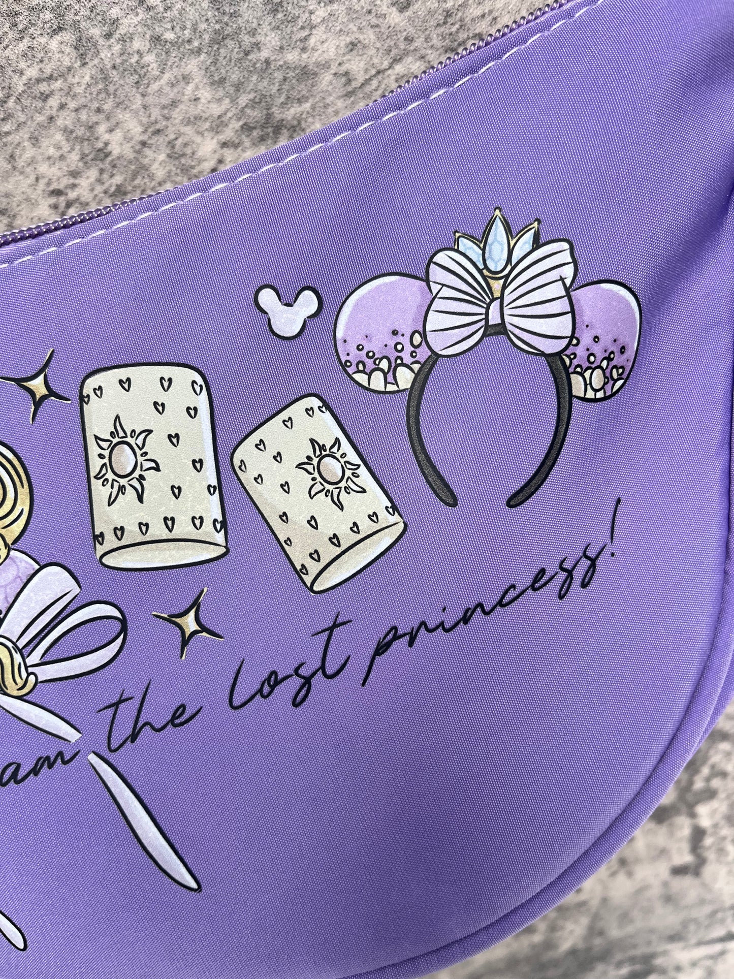 Lilac Magically Inspired lantern princess bag