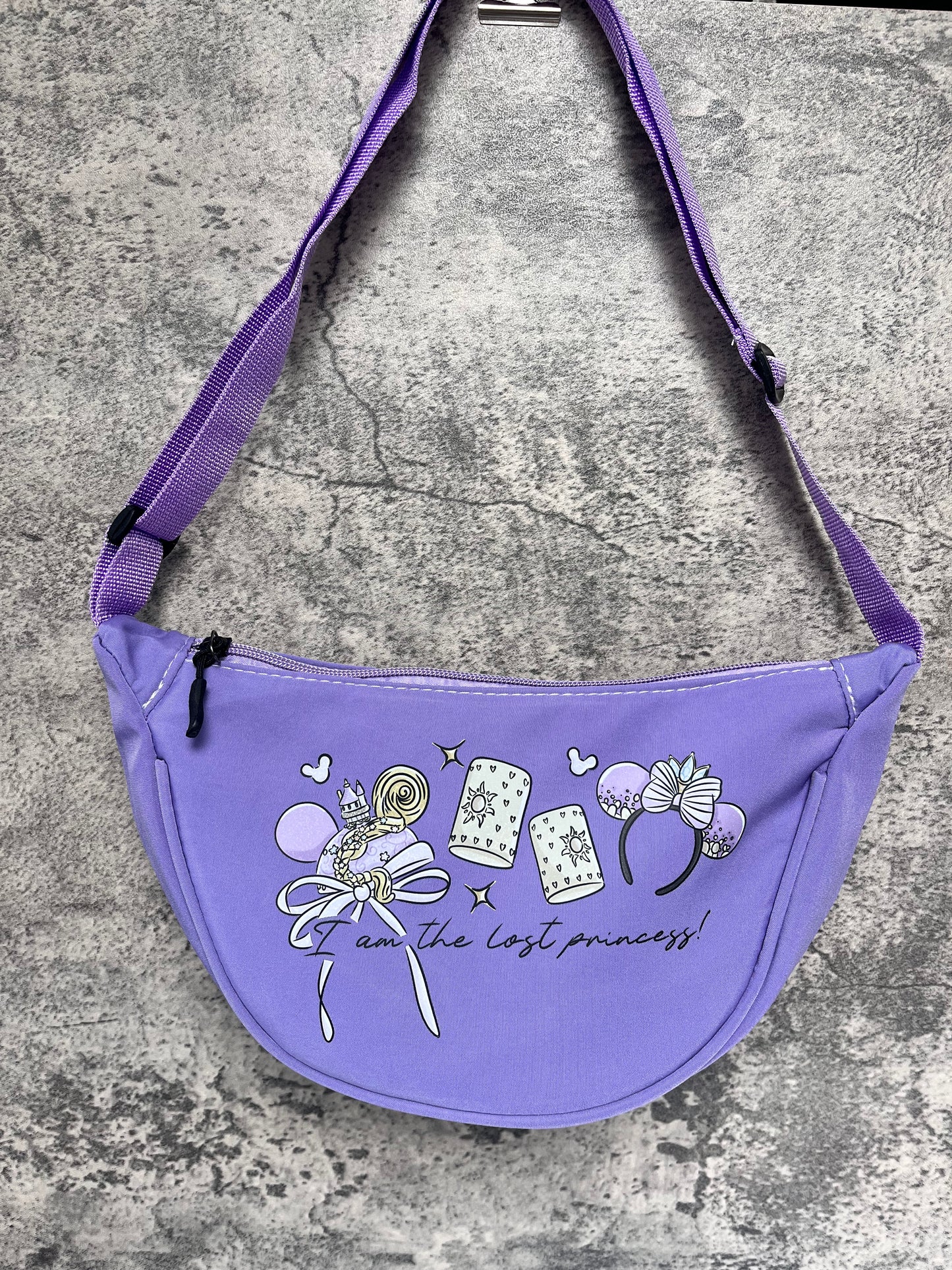 Lilac Magically Inspired lantern princess bag