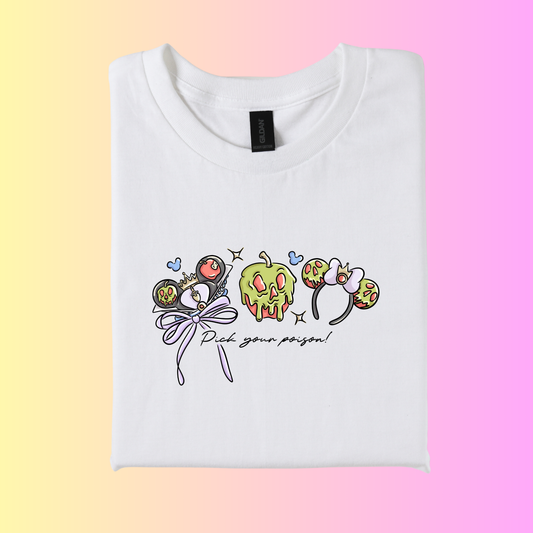 Inspired Magical Evil Queen hat ear Logo T-Shirt.