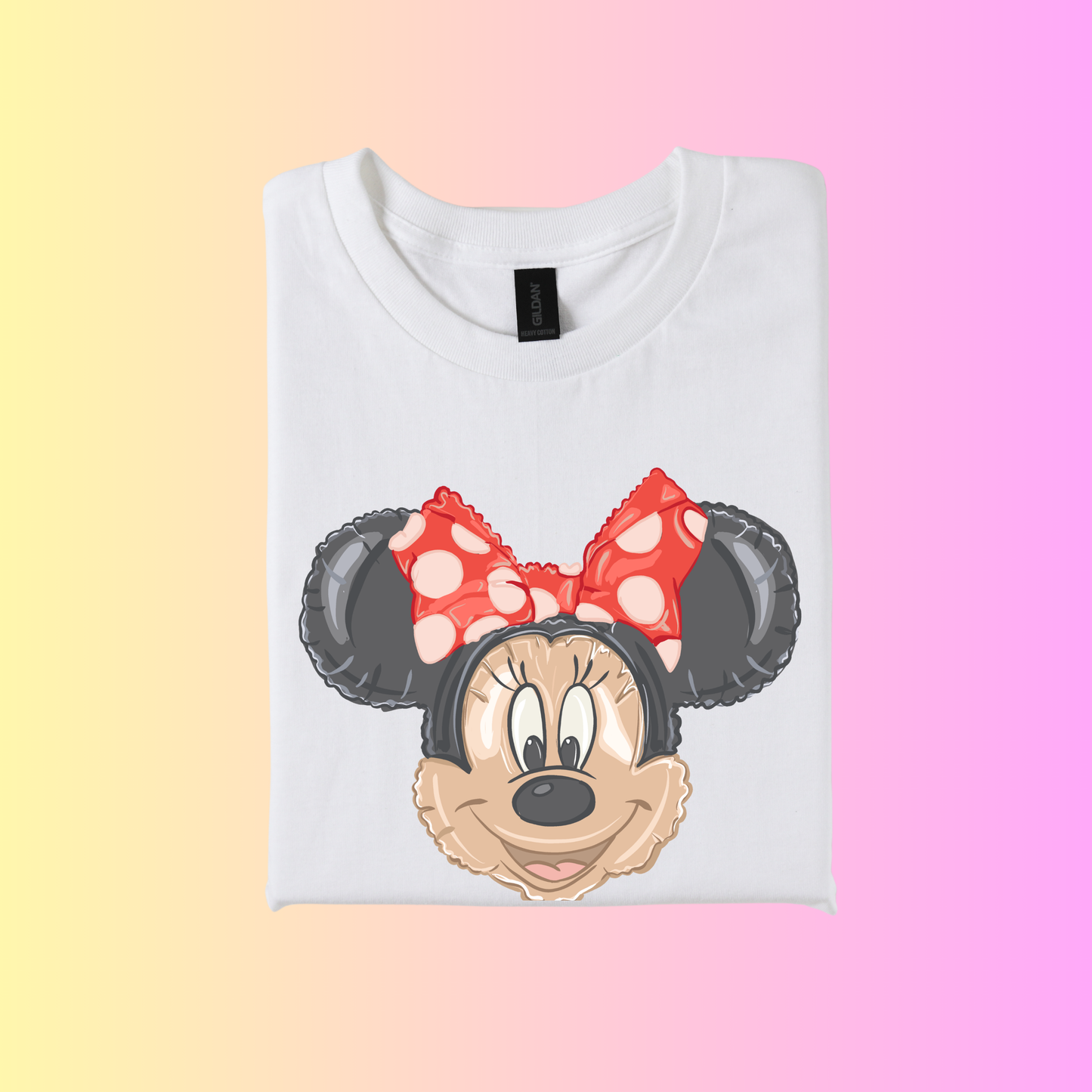 Inspired Magical Foil Balloon - Classic Bow mouse Logo T-Shirt.