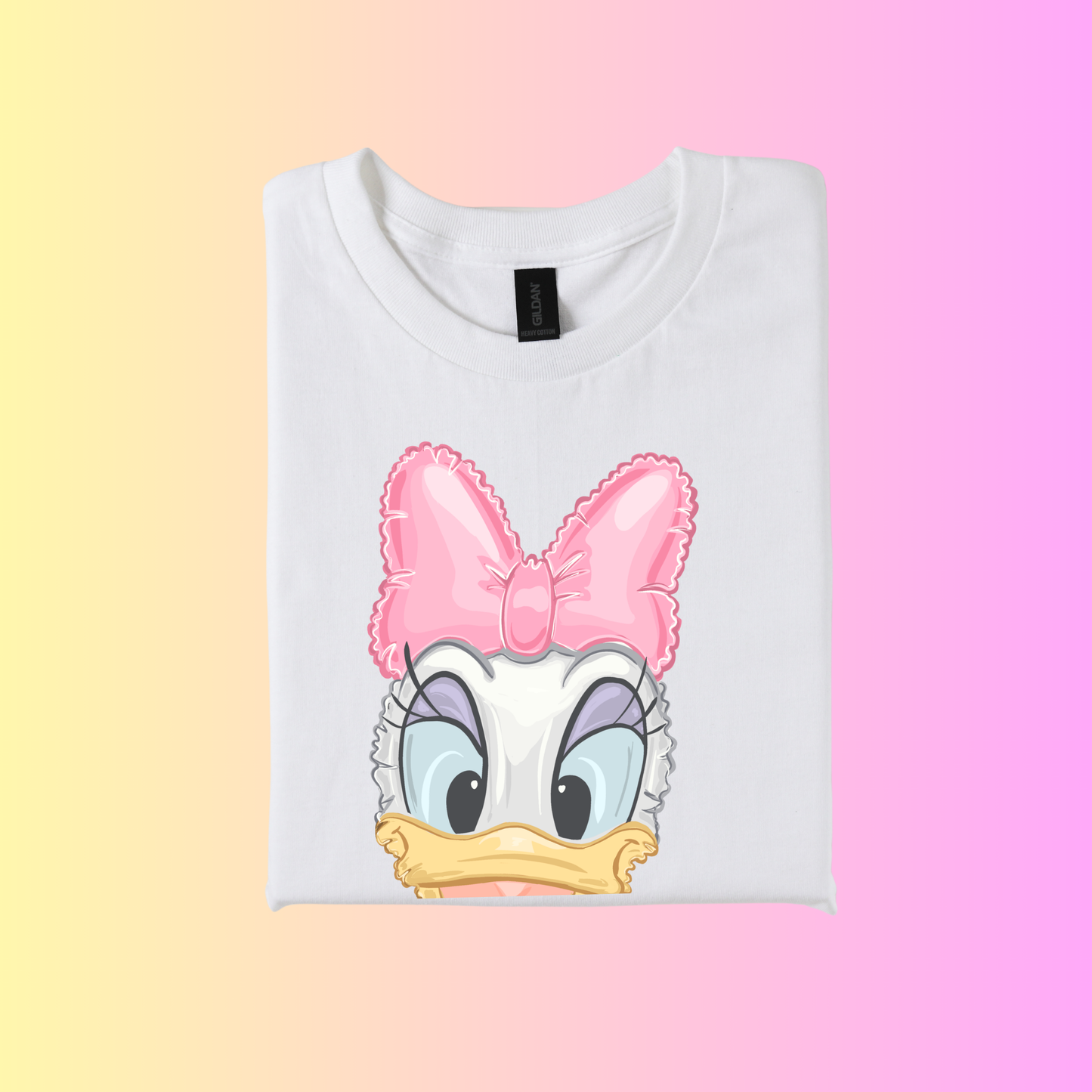 Inspired Magical Foil Balloon - Classic Duck bow Logo T-Shirt.