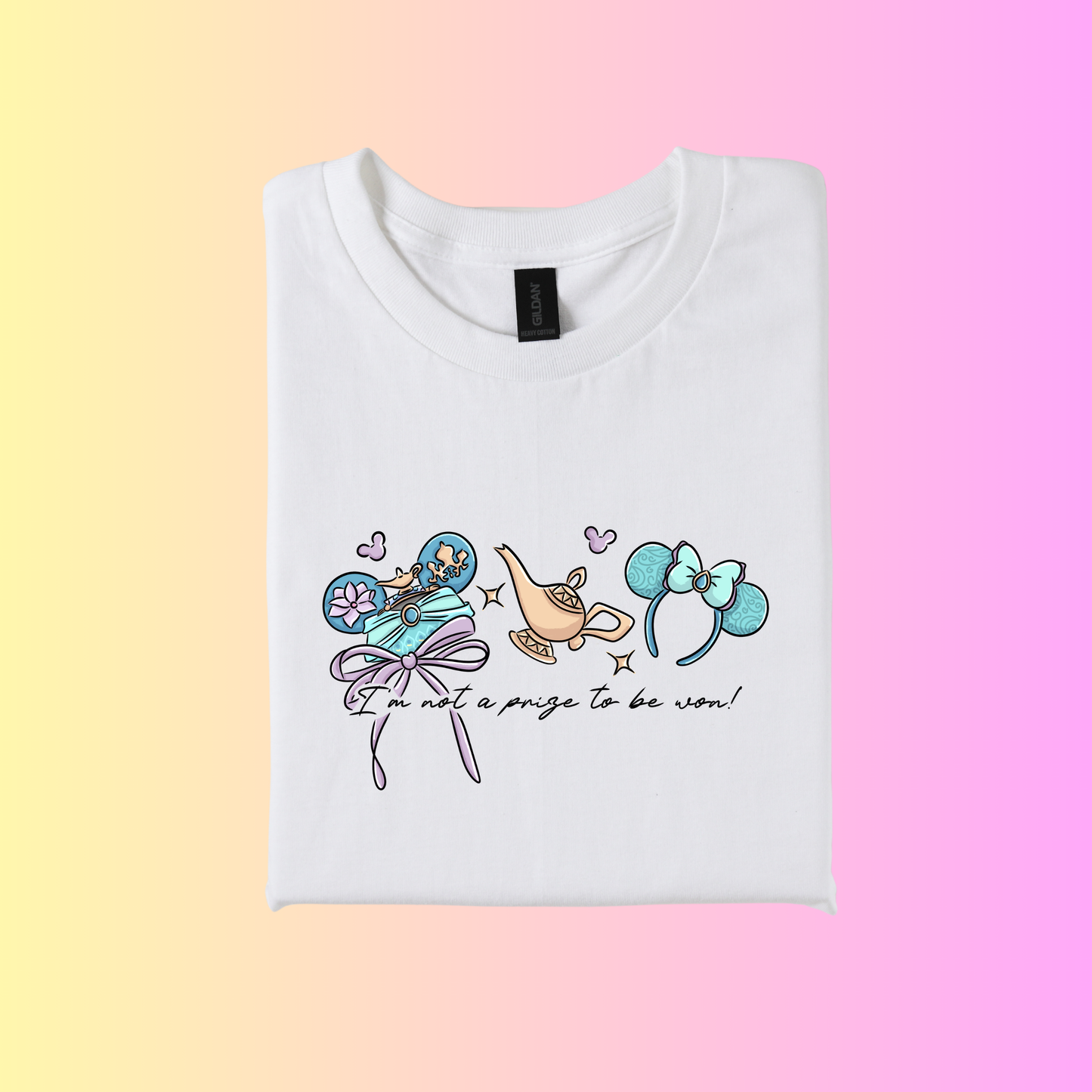 Inspired Magical Bayou Princess hat ear Logo T-Shirt.