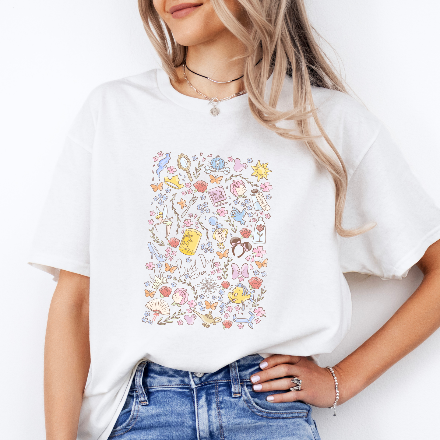Inspired Magical Floral - Best Day ever T-Shirt