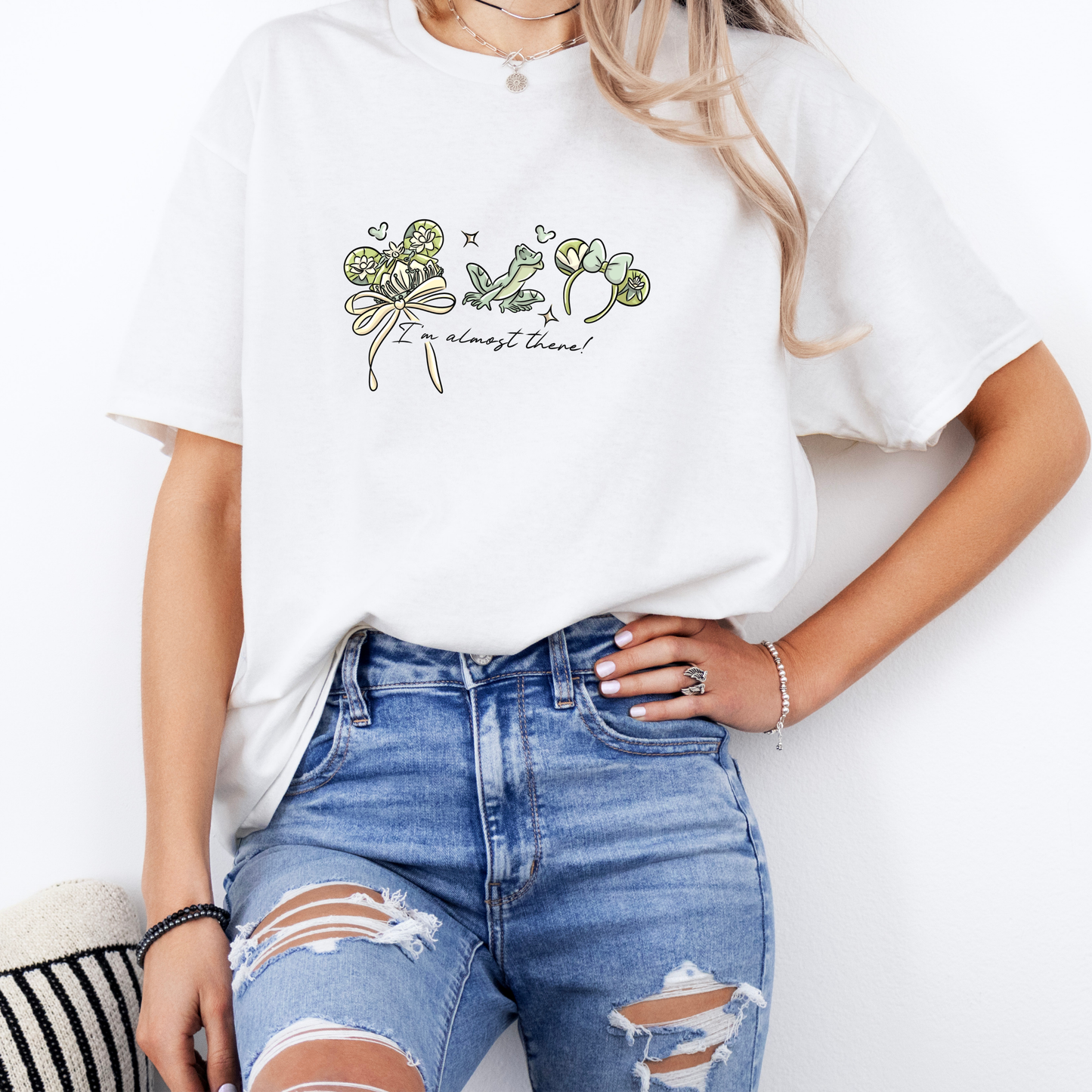 Inspired Magical Bayou Princess hat ear Logo T-Shirt.