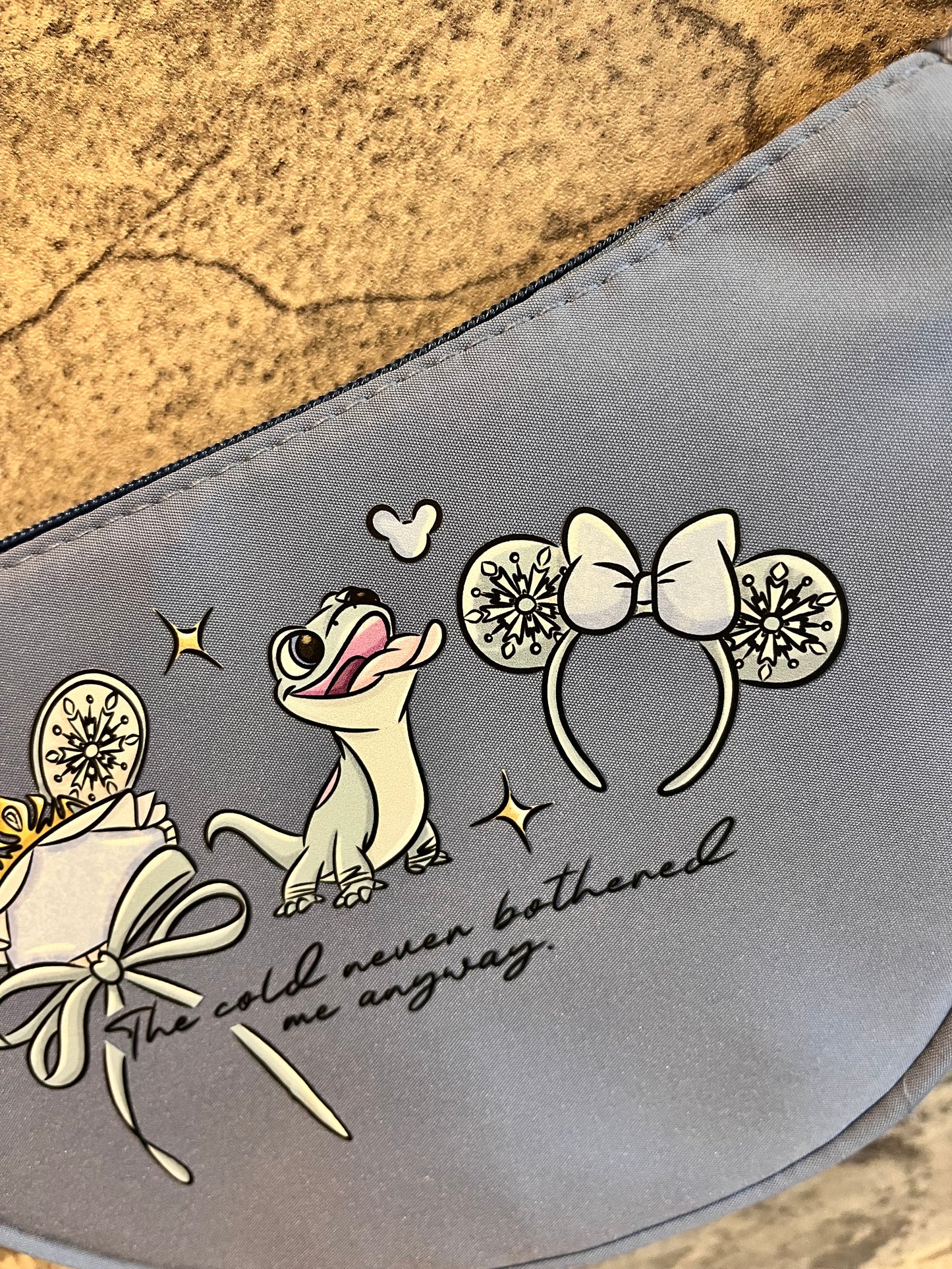 Blue Magically Inspired ice princess bag