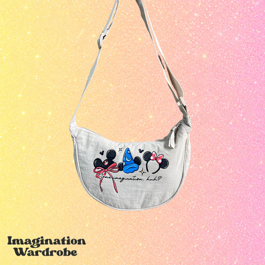 Magically inspired blue hat padded bag