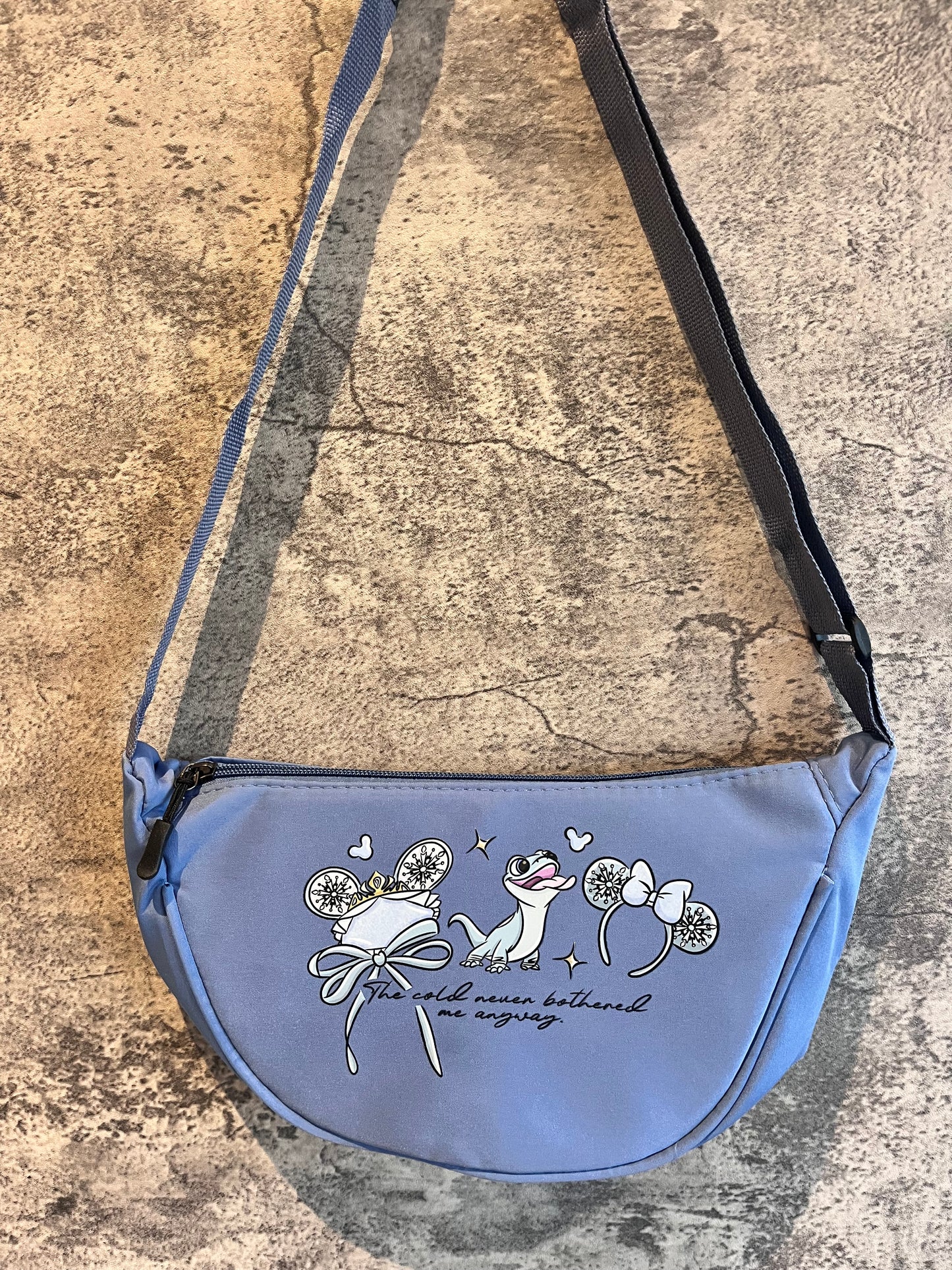 Blue Magically Inspired ice princess bag