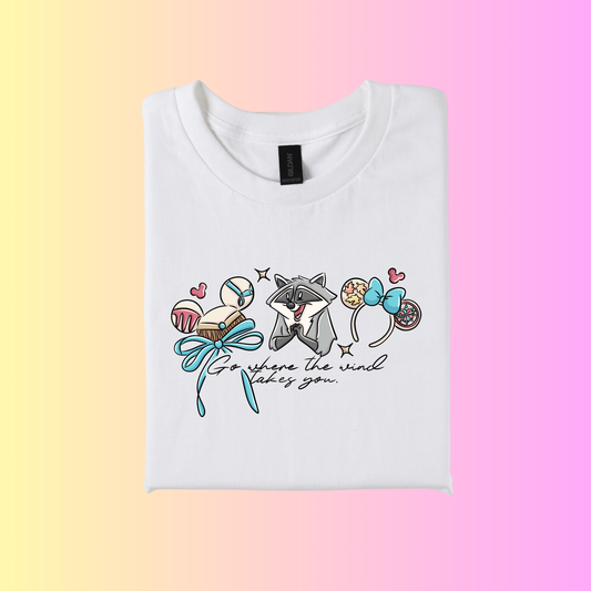 Inspired Magical Native Princess hat ear Logo T-Shirt.