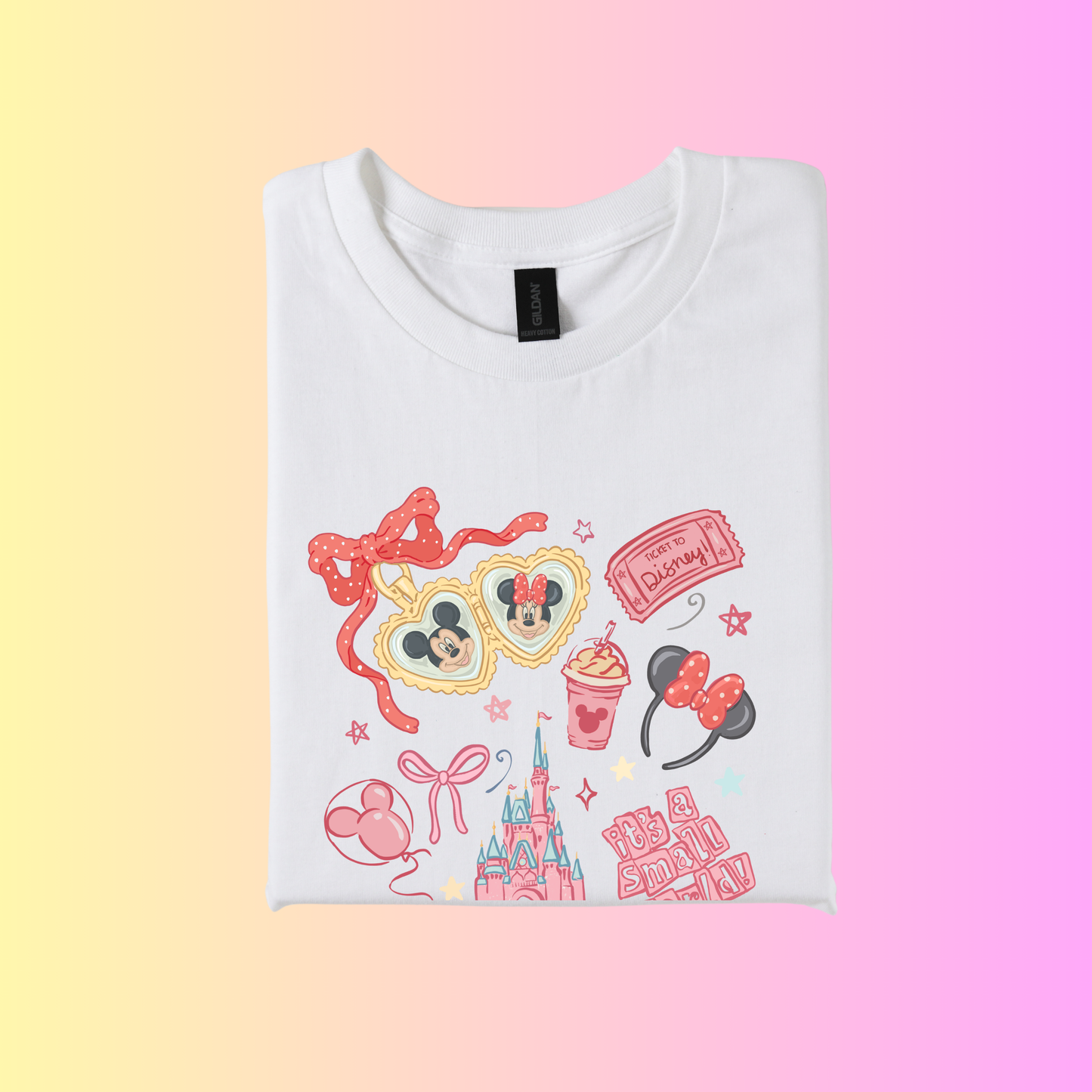 Inspired Magical World - Red Logo T-Shirt