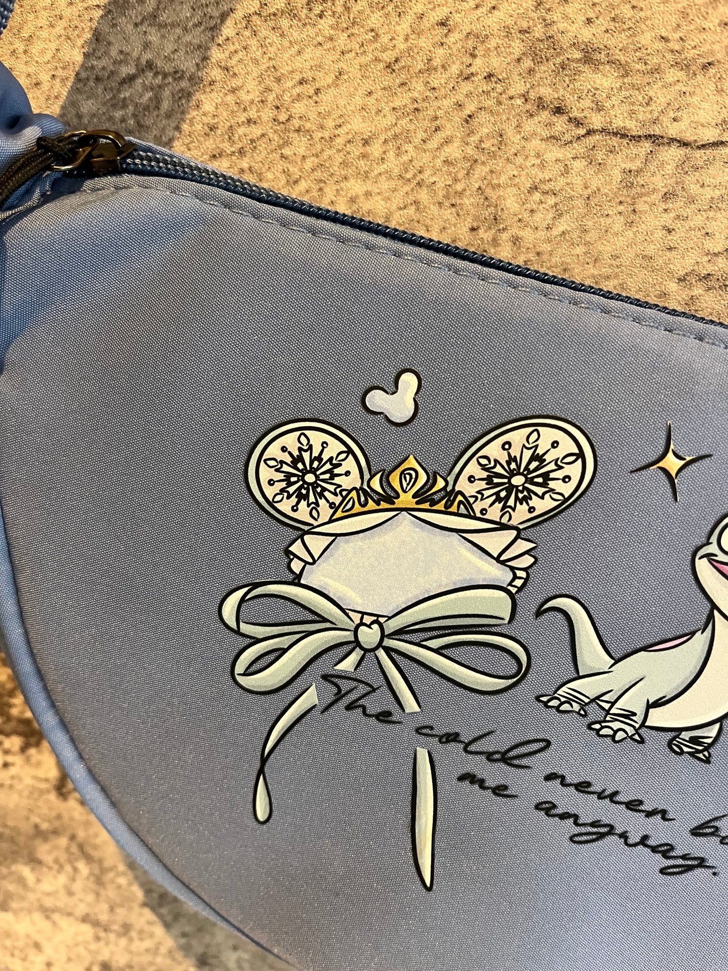 Blue Magically Inspired ice princess bag