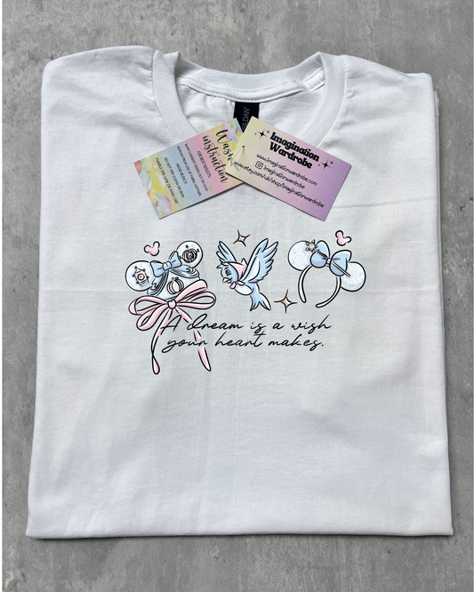 Glass Slipper ear Logo T-Shirt.