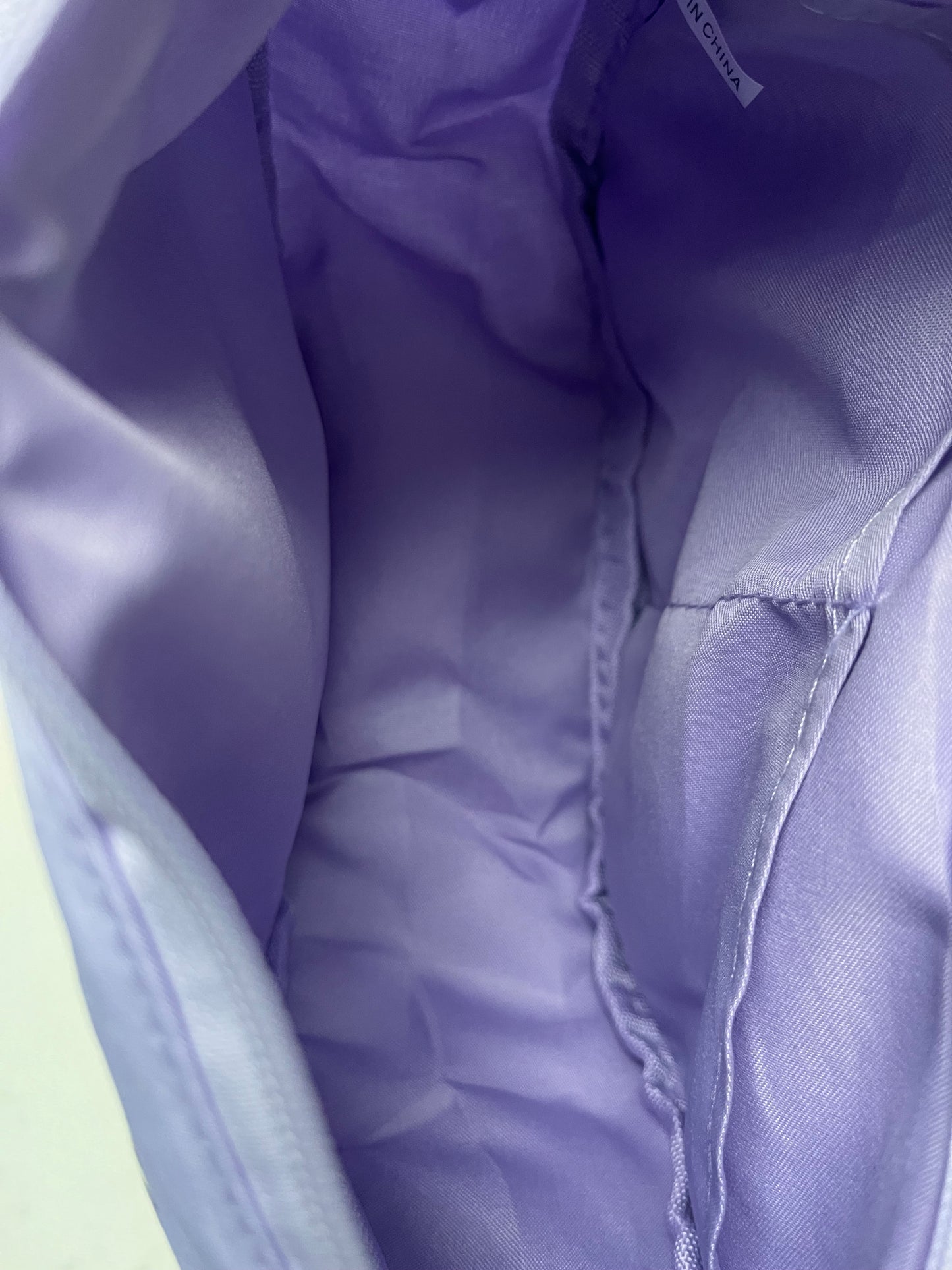 Magically inspired lost princess lilac padded bag