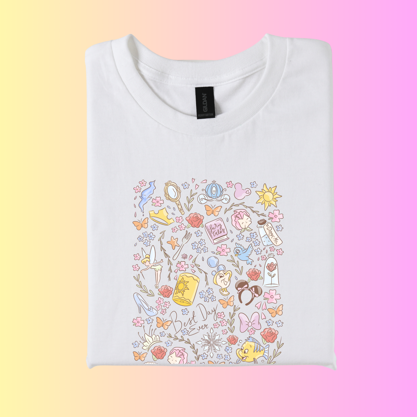 Inspired Magical Floral - Best Day ever T-Shirt