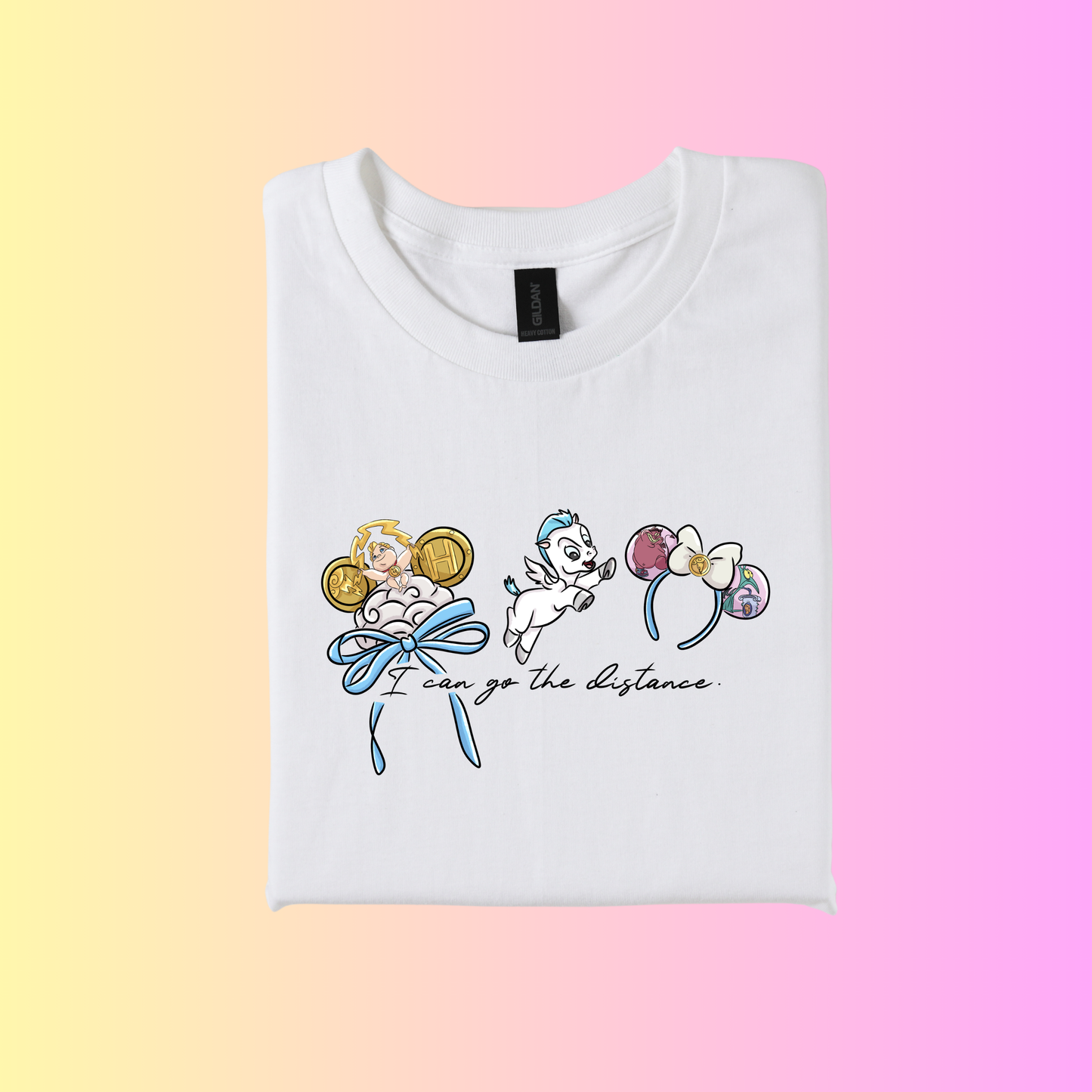 Inspired Magical Hero hat ear Logo T-Shirt.