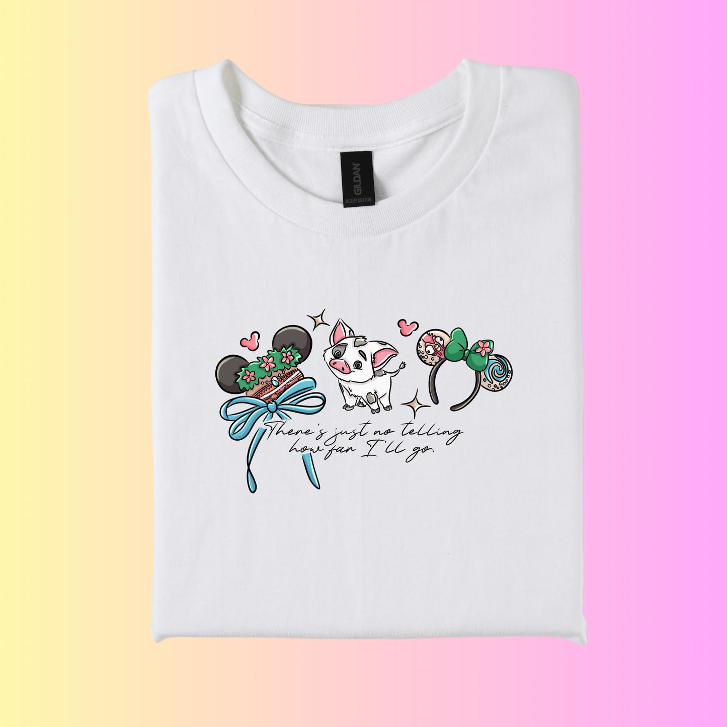 Inspired Magical Polynesian Princess ear Logo T-Shirt.