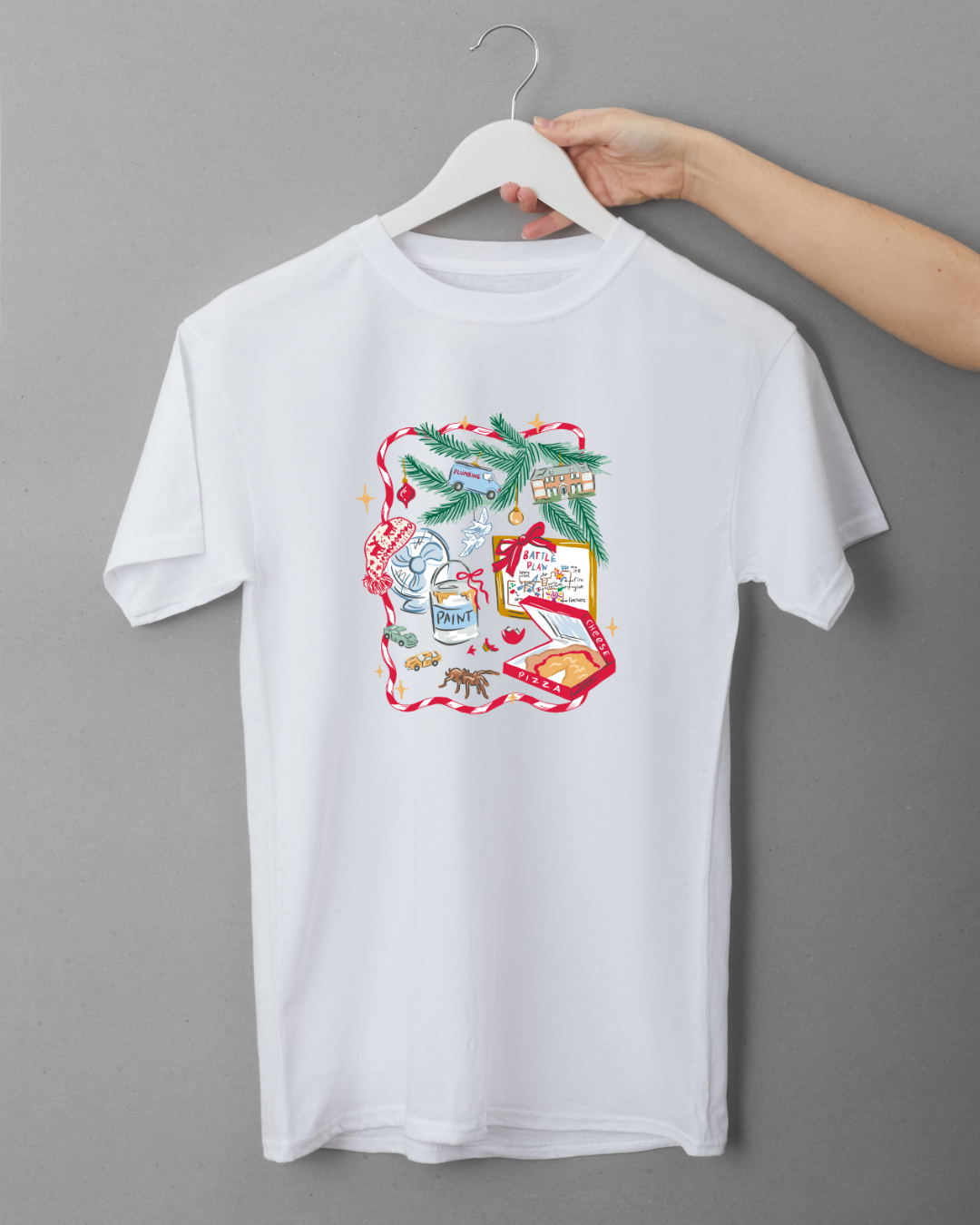 Inspired Christmas Home Alone Logo T-Shirt