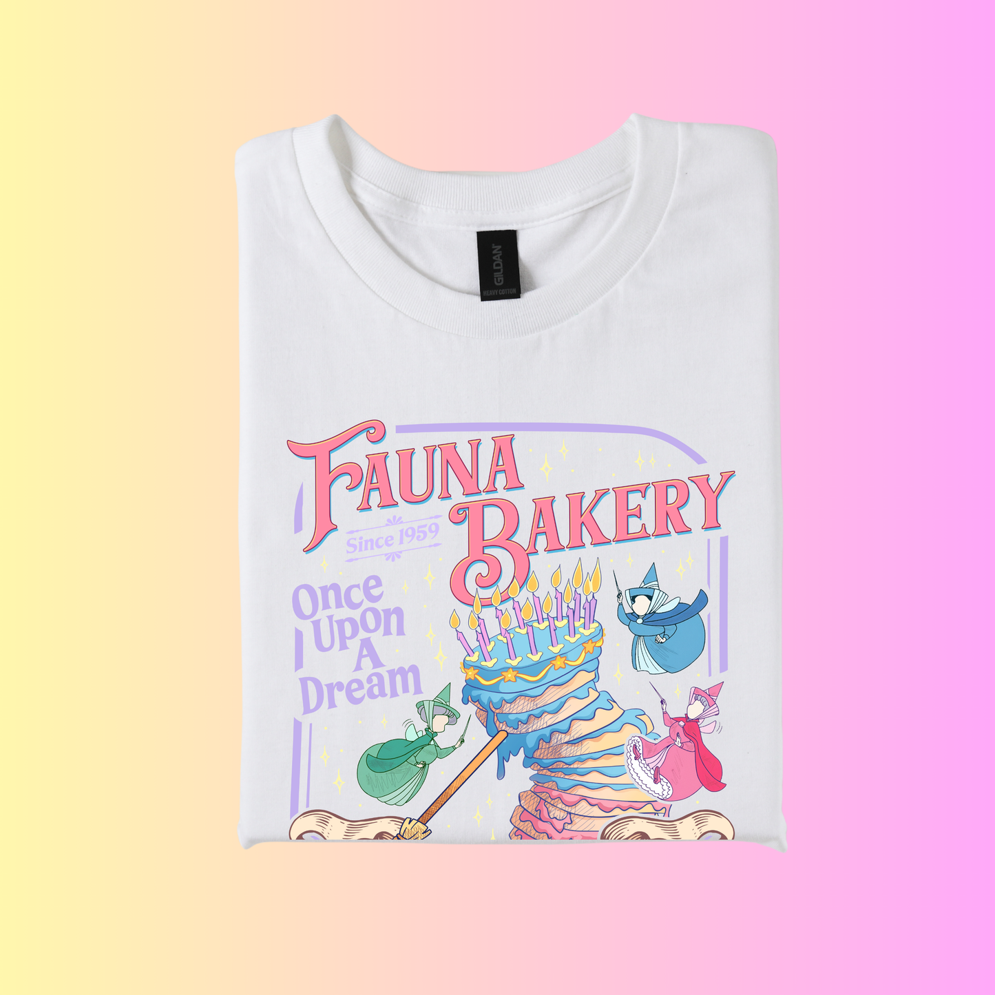 Inspired Faunas Bakery Logo T-Shirt.