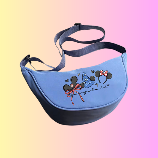 Blue Hat Ear Sorcerer design bags