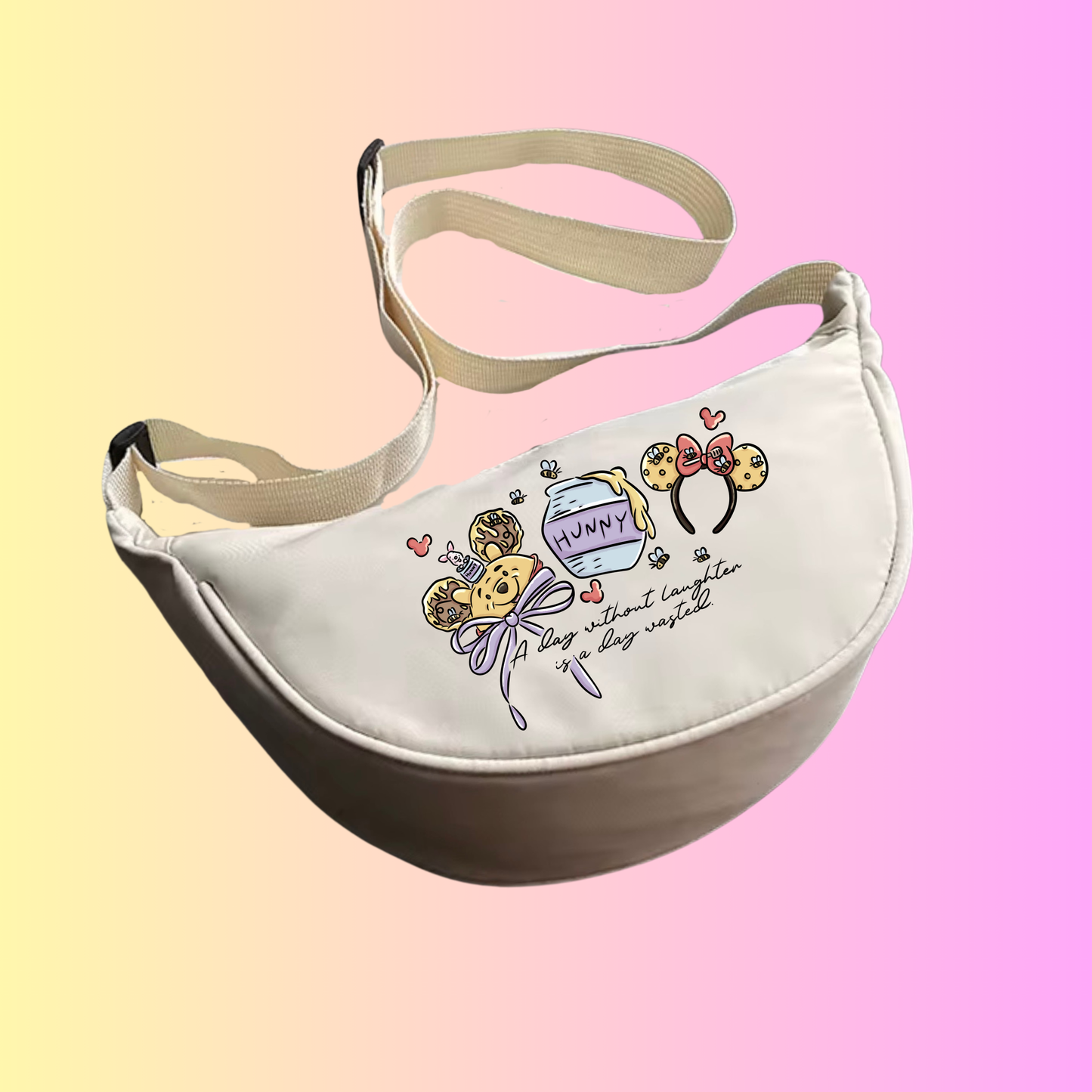 Honey Bear Hat Ear design bags