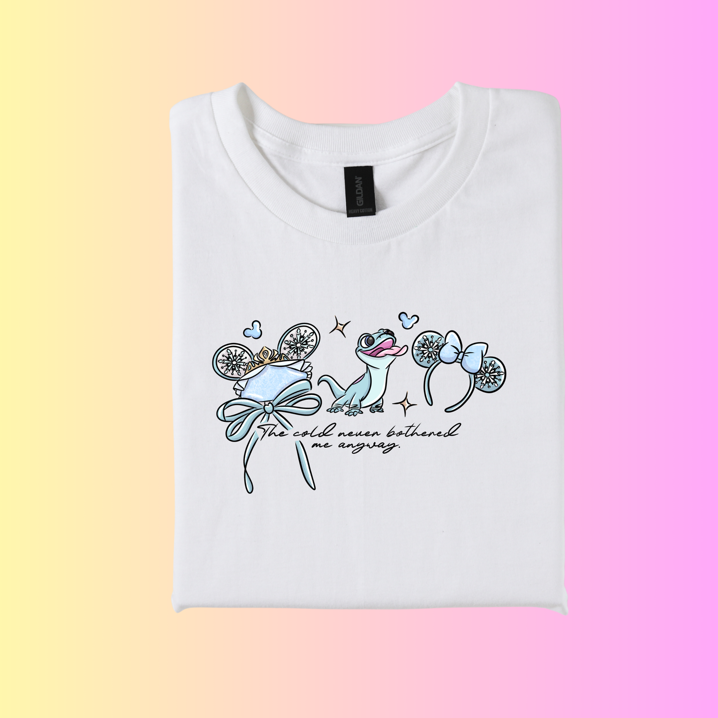 Inspired Magical Ice Princess hat ear Logo T-Shirt.