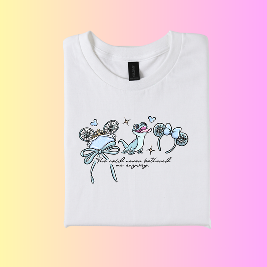 Inspired Magical Ice Princess hat ear Logo T-Shirt.
