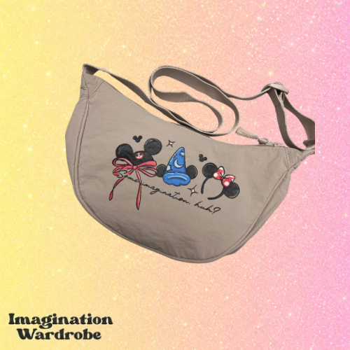 Magically inspired blue hat padded bag