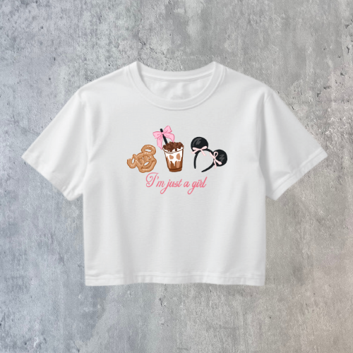 Magically Inspired Park Snack - I'm Just a girl logo T Shirt