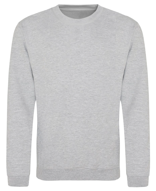 ANY DESIGN - Heather grey Crewneck sweatshirt