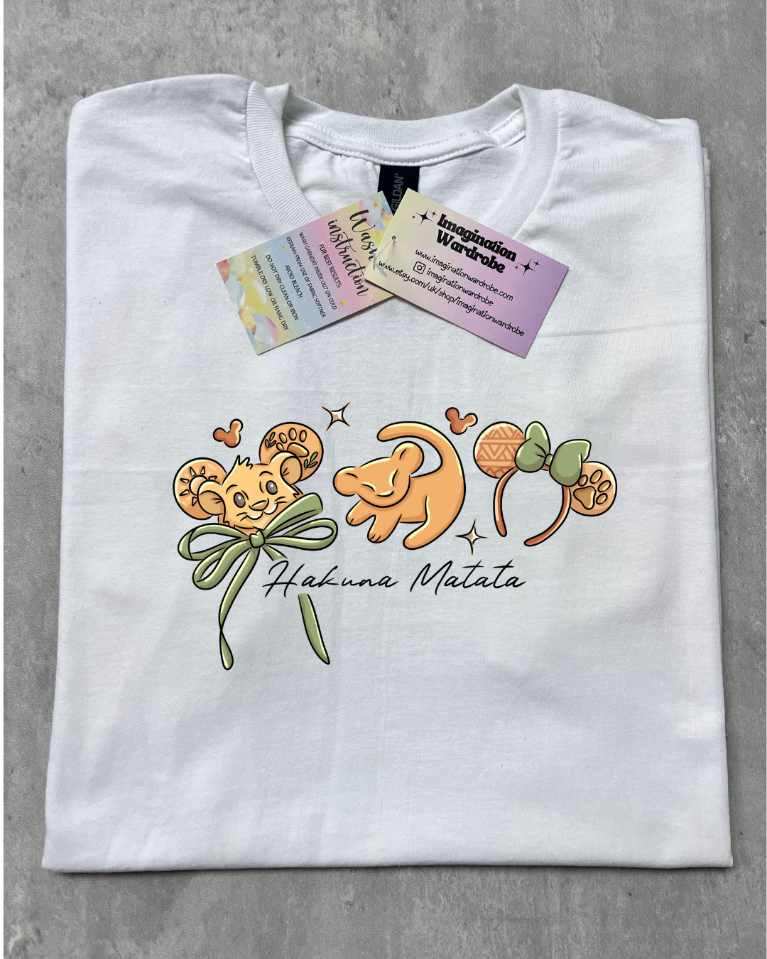 King of the Jungle ear Logo Tshirt