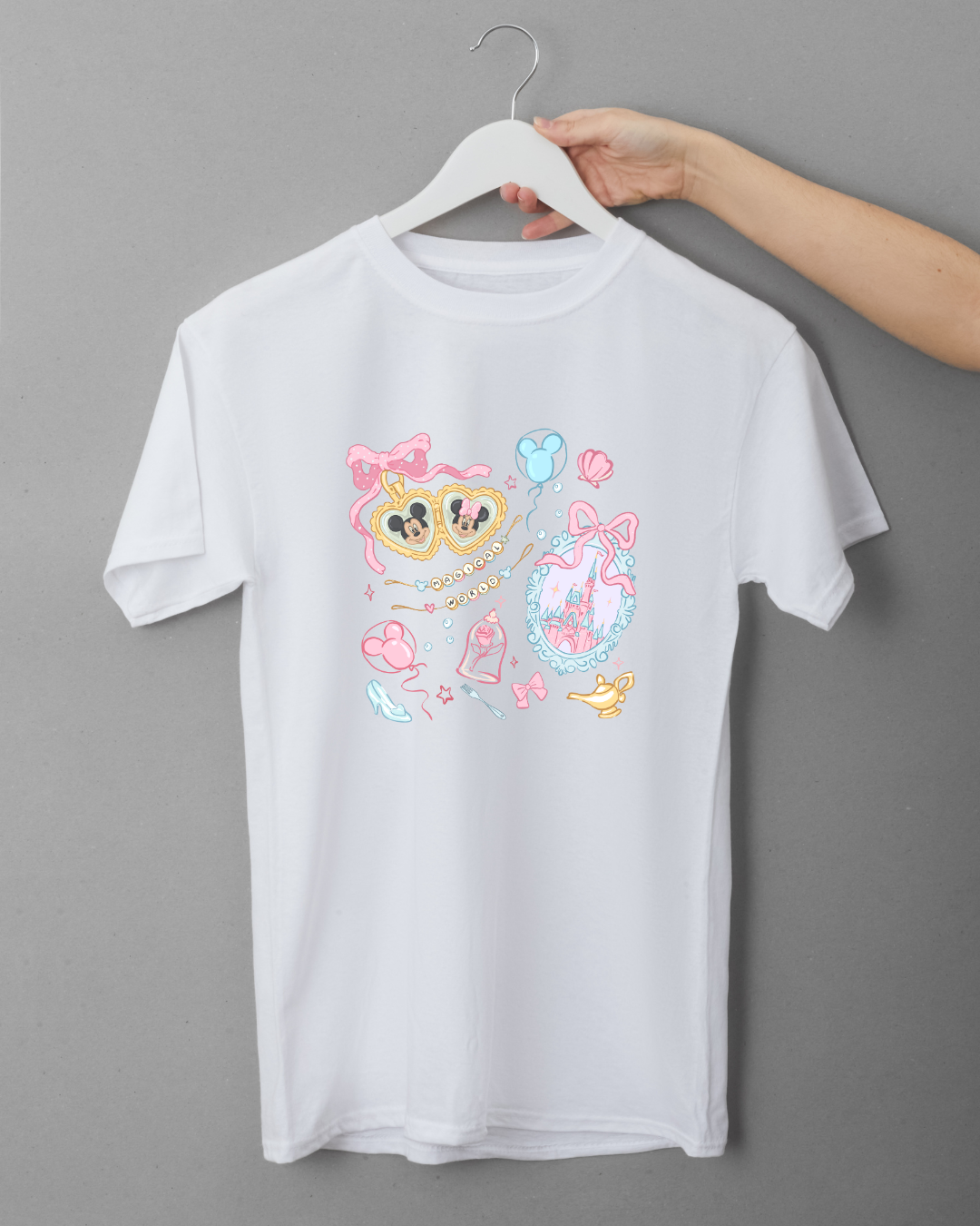 Inspired Magical World - Pink Logo T-Shirt