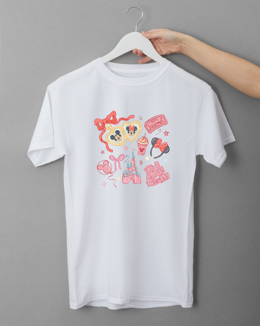 Inspired Magical World - Red Logo T-Shirt