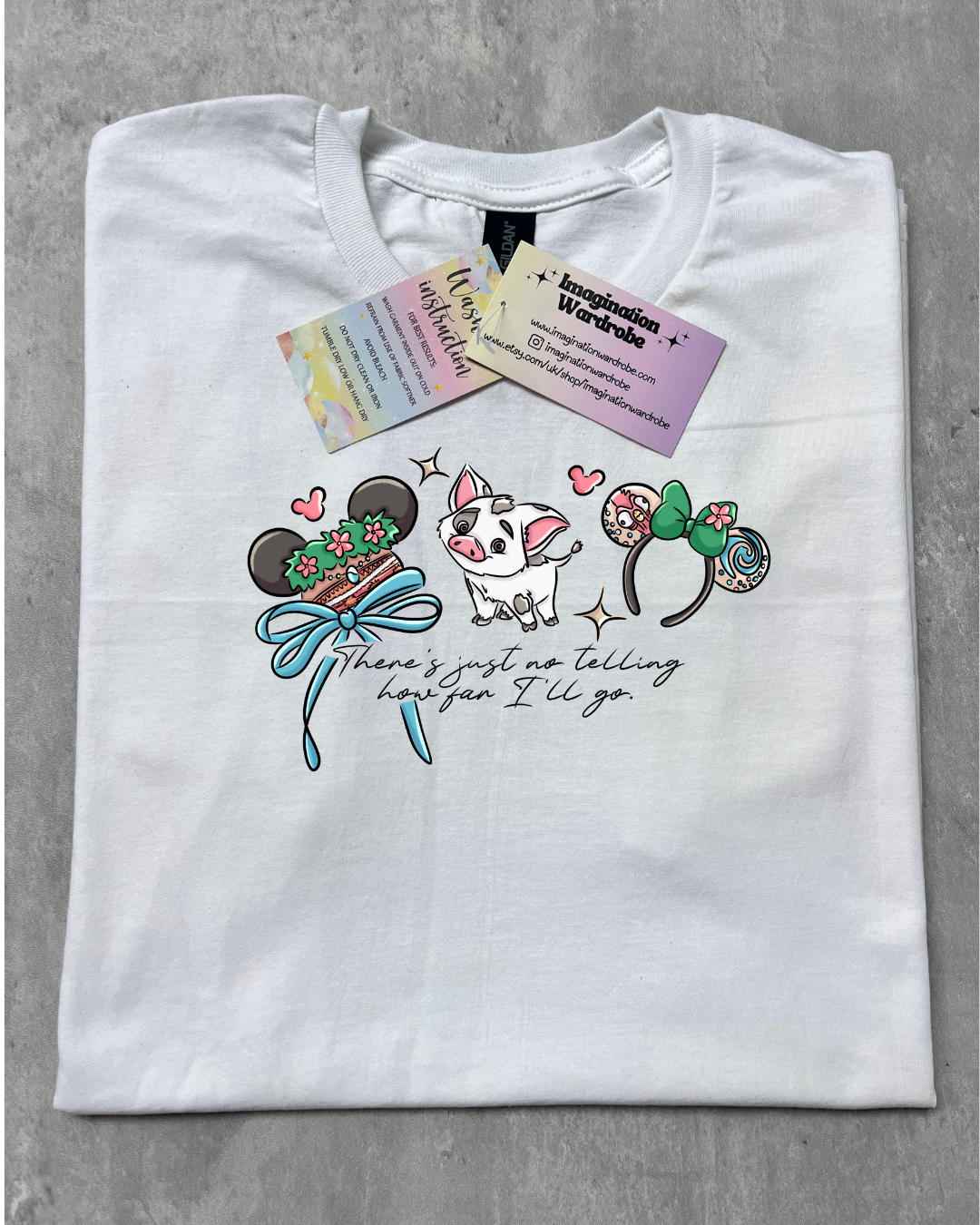 Polynesian Princess ear Logo Tshirt