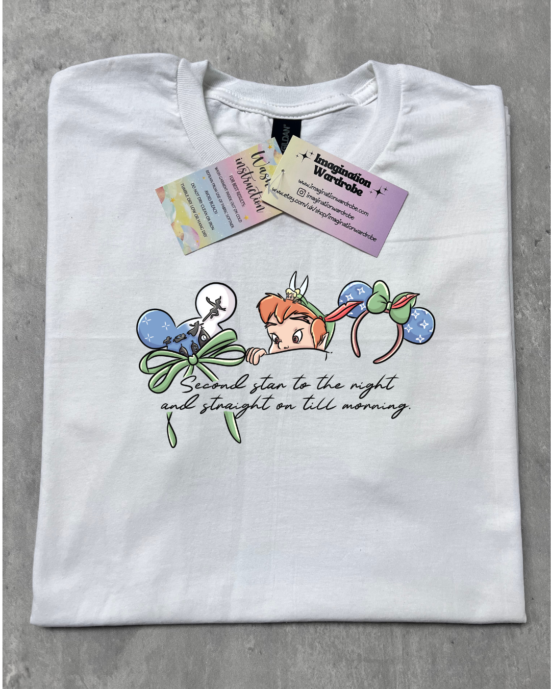 Peter / Tink ear Logo Tshirt