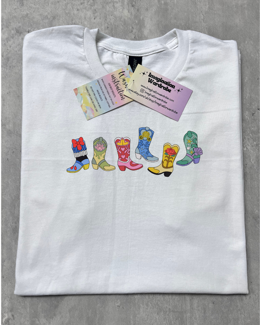 Princess Cowboy boots Logo T-Shirt