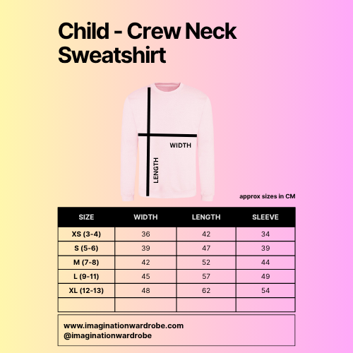 ANY DESIGN - Rose pink Crewneck sweatshirt